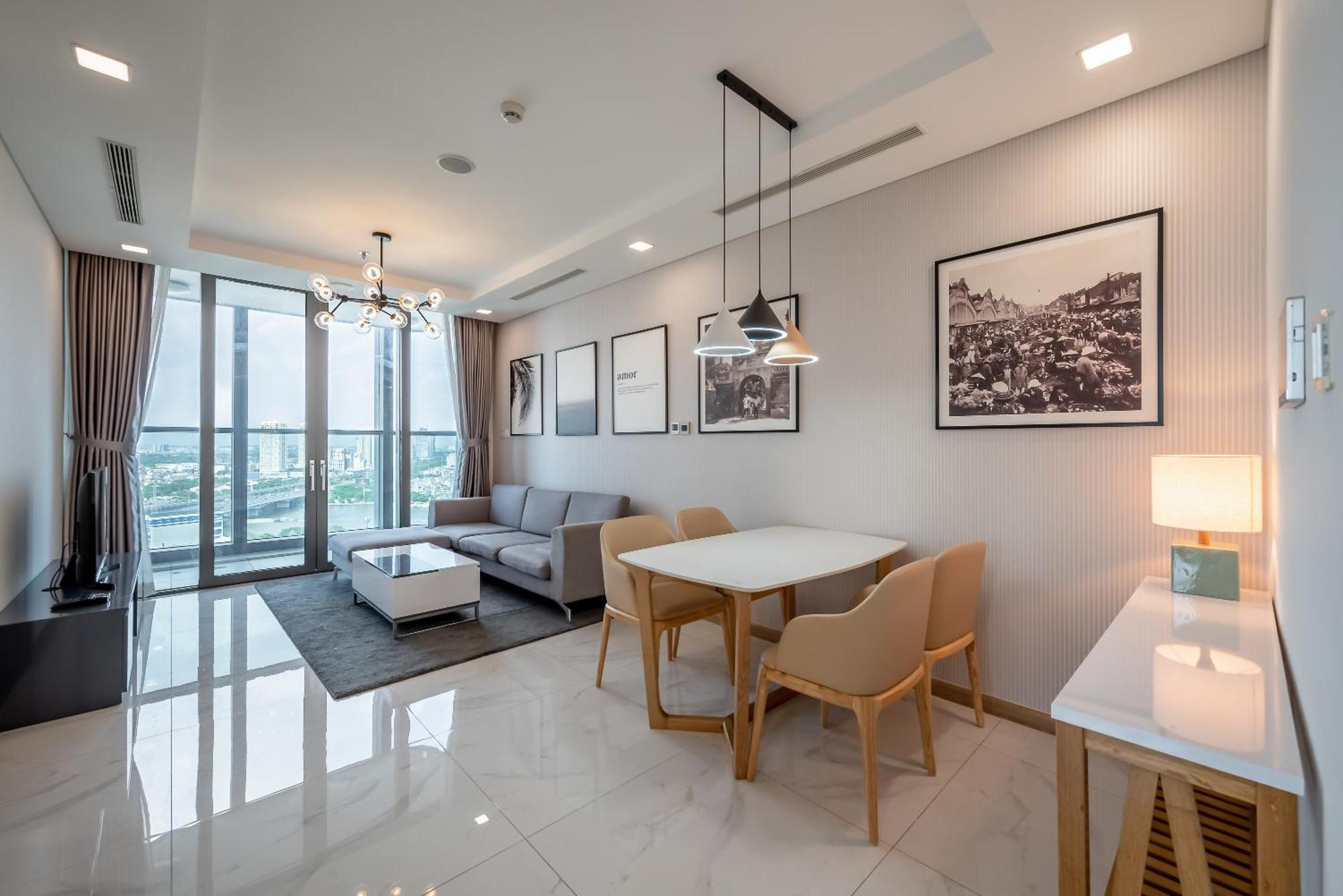 Vinhome Central Park Apartment โฮจิมินห์ซิตี้ ภายนอก รูปภาพ